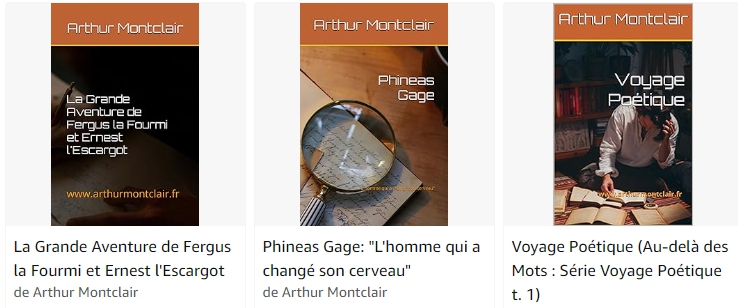 Acheter les livres du poète Arthur Montclair